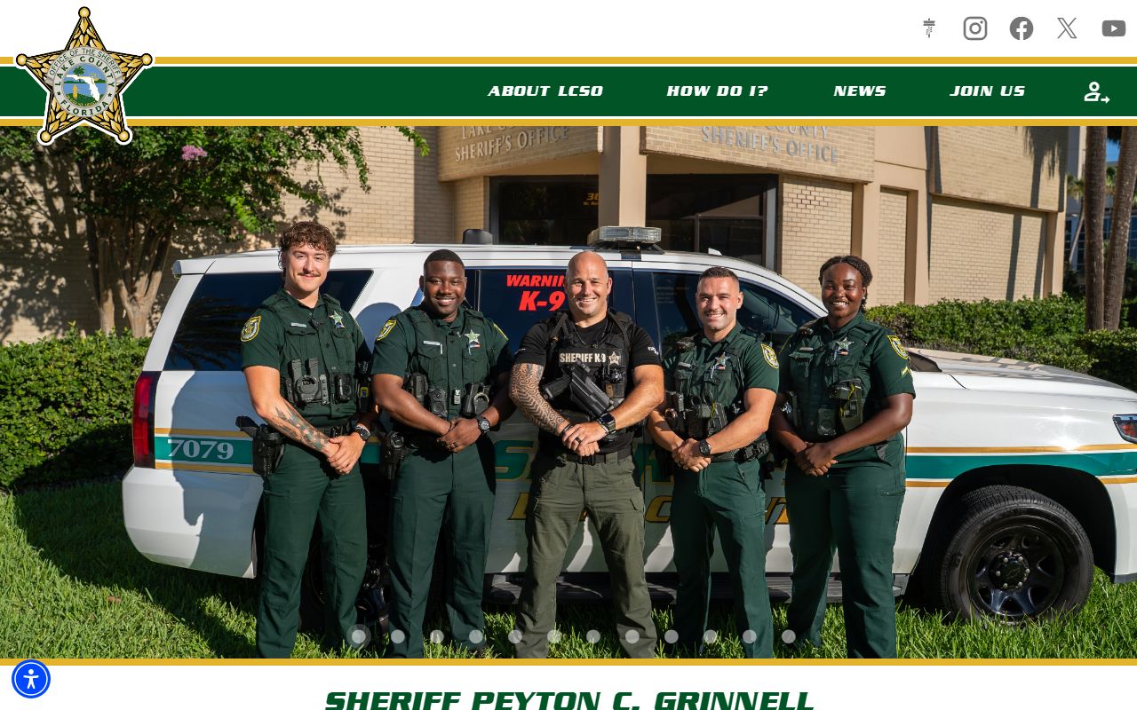 Lake County Sheriff's Office website for recent bookings